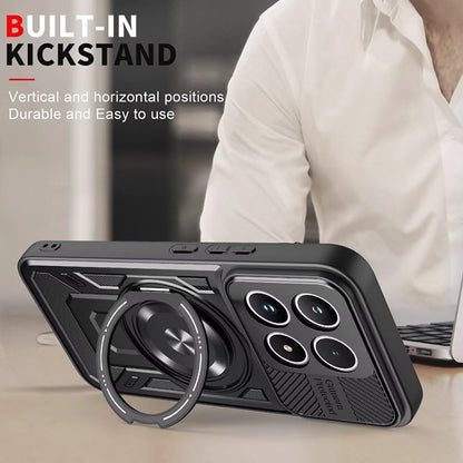 Custodia per Xiaomi 17, Techsuit, RuggedCam, Nera