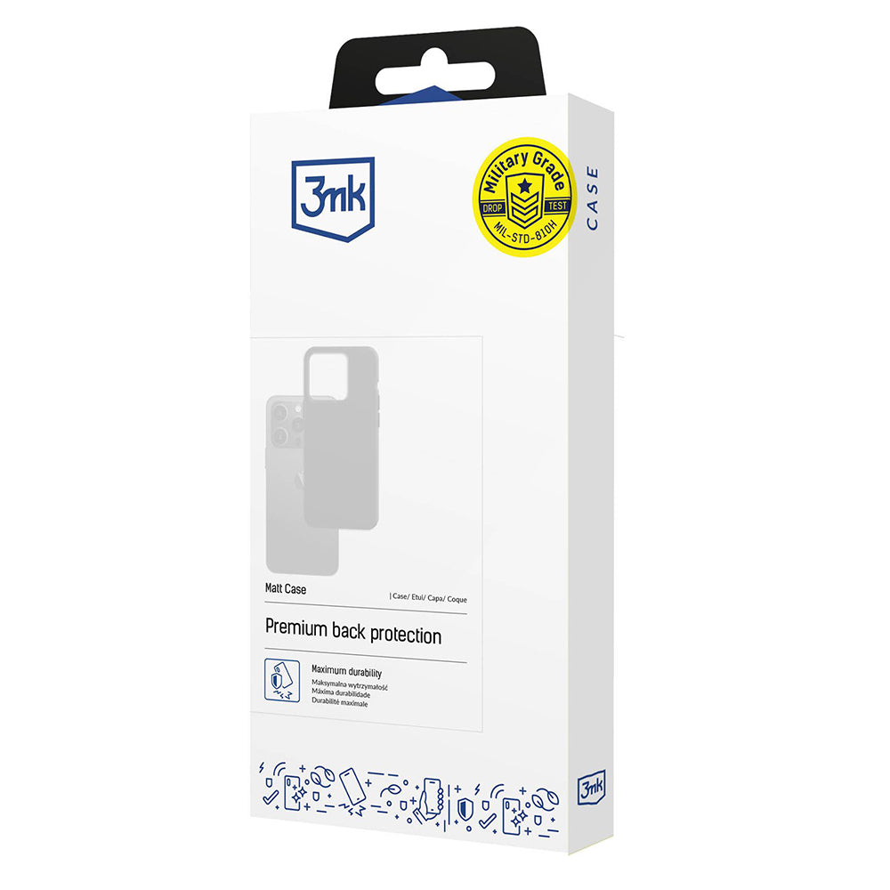 Custodia per Xiaomi 17 Ultra, 3MK, Nera