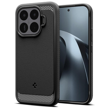 Custodia per Xiaomi 17T Pro, Spigen, Rugged Armor, Nera ACS11869