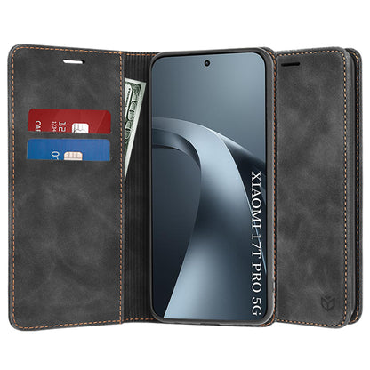 Custodia per Xiaomi 17T Pro, Techsuit, Confy, Nera