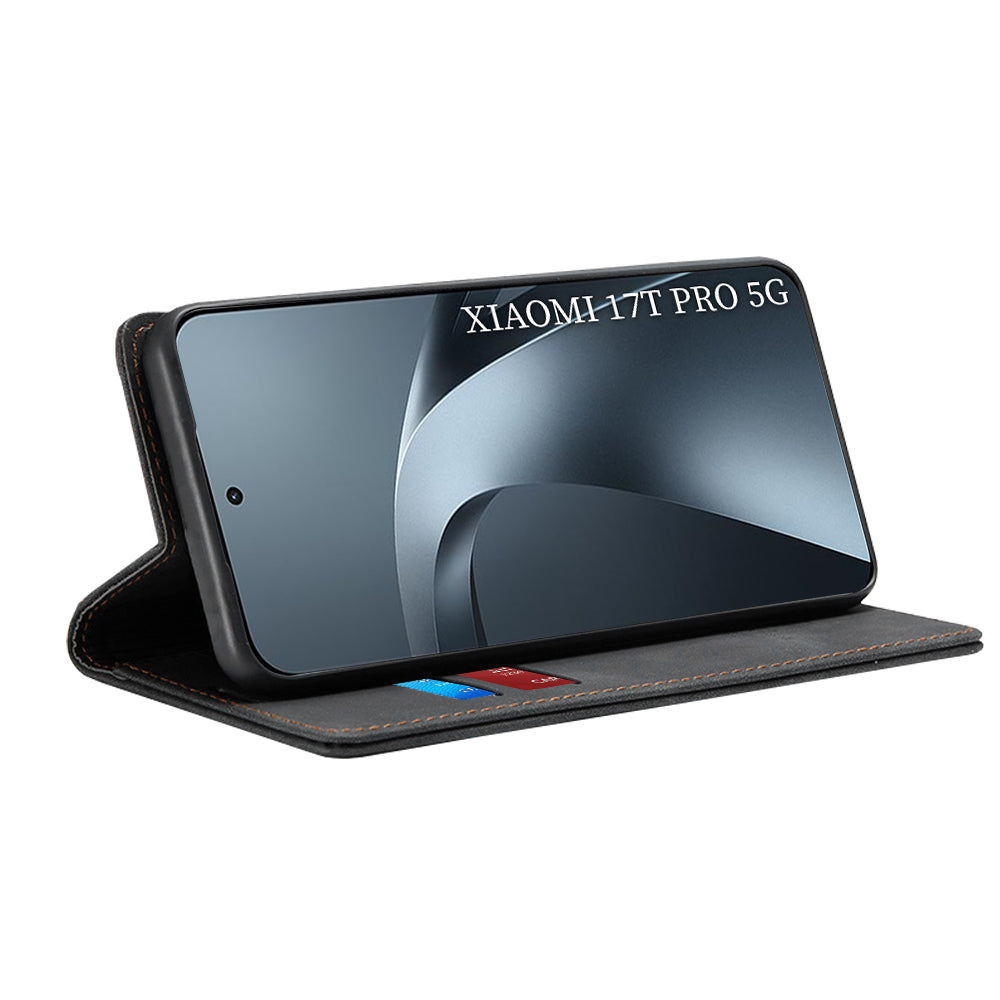 Custodia per Xiaomi 17T Pro, Techsuit, Confy, Nera