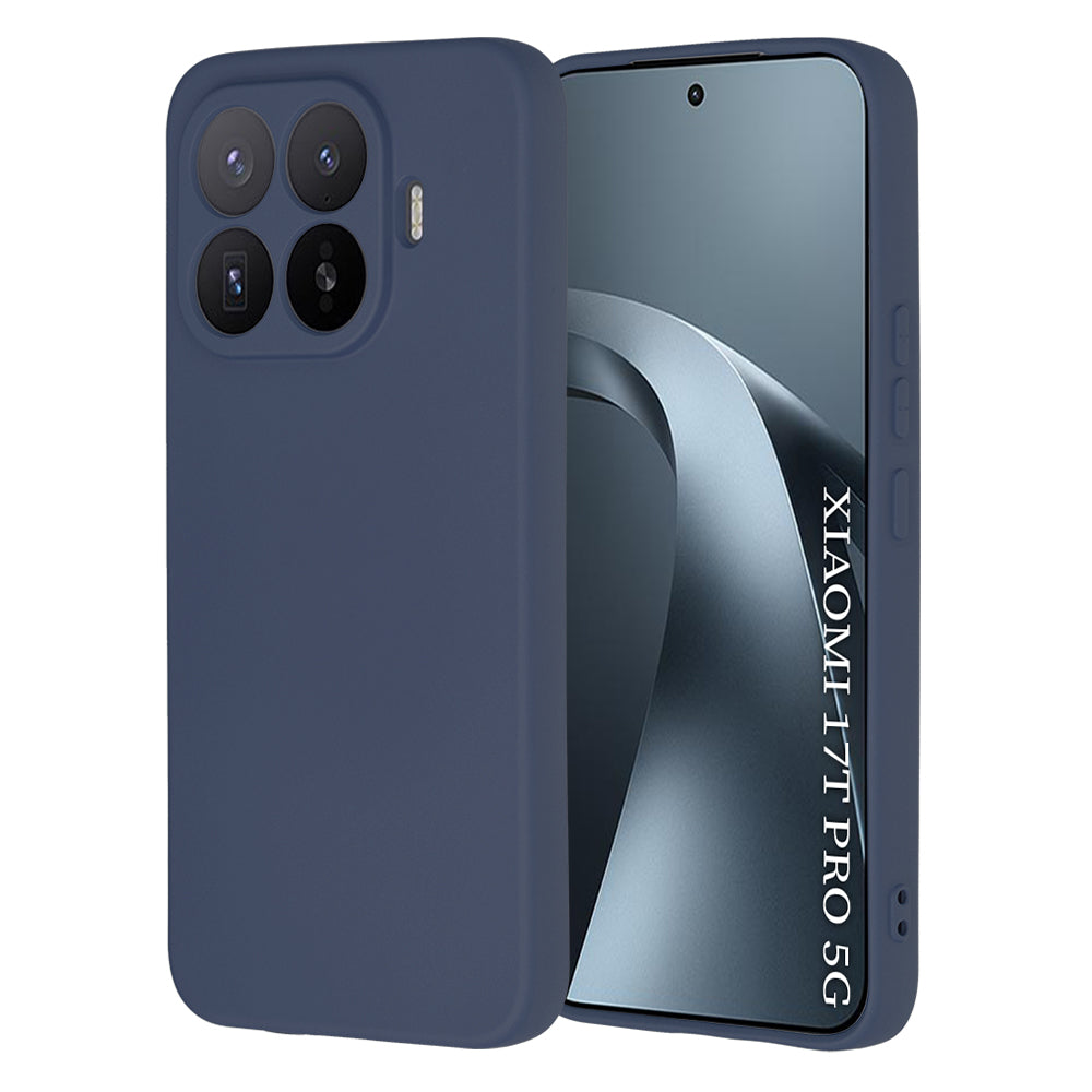 Custodia per Xiaomi 17T Pro, Techsuit, SoftFlex, Blu Navy