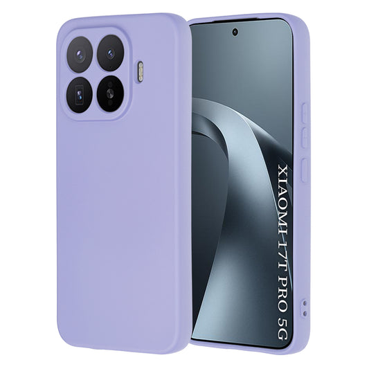 Custodia per Xiaomi 17T Pro, Techsuit, SoftFlex, Viola Chiaro