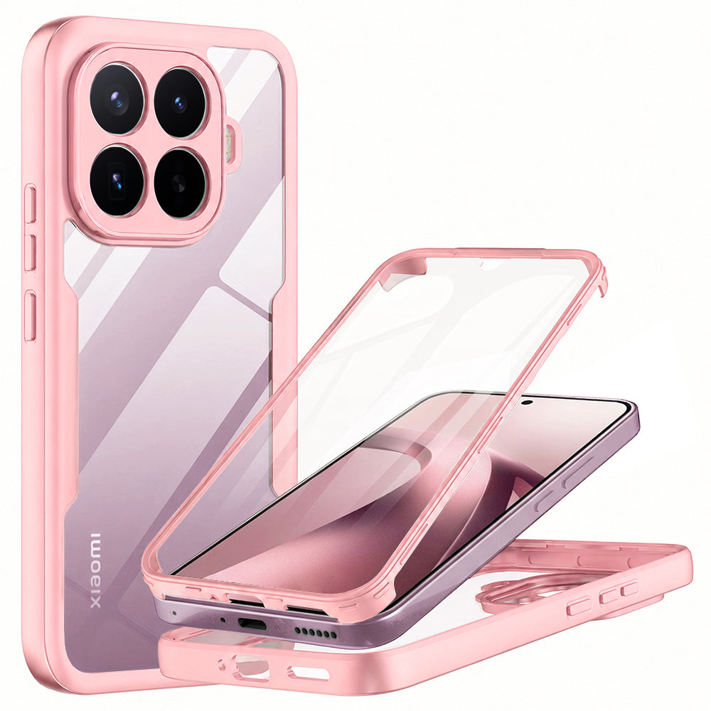 Custodia per Xiaomi 17T, Techsuit, ColorVerse 360, Rosa