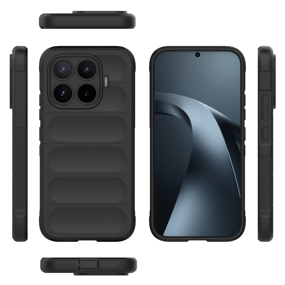 Custodia per Xiaomi 17T, Techsuit, Magic Shield, Nera