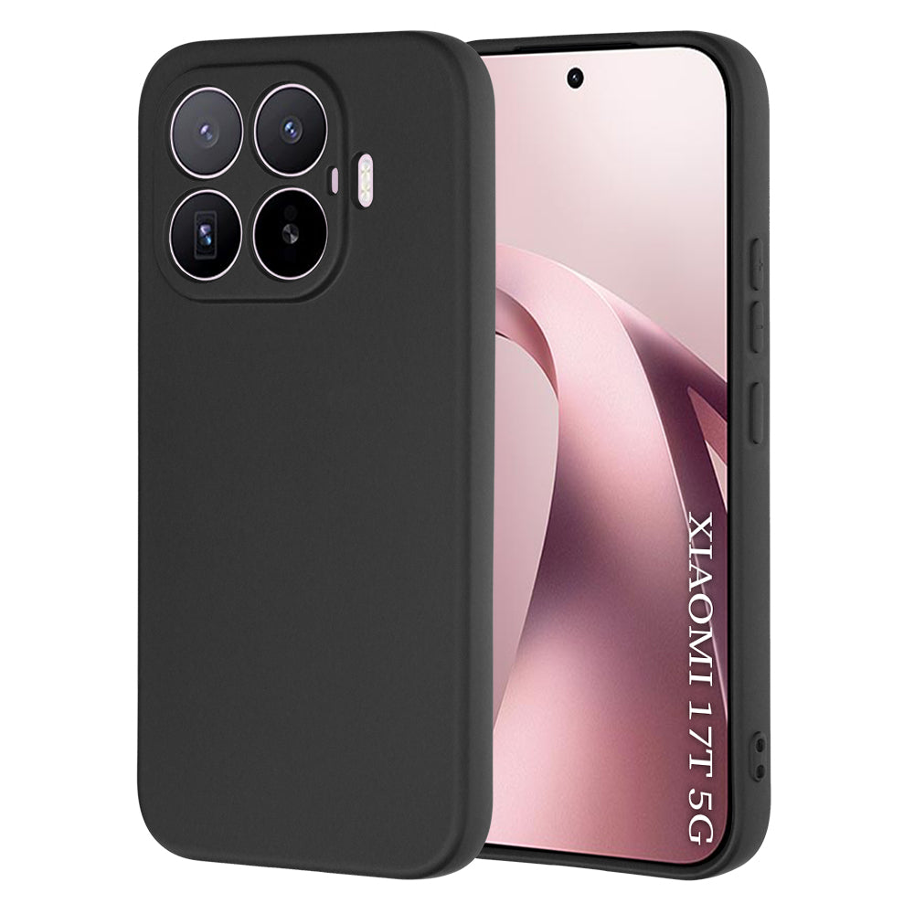 Custodia per Xiaomi 17T, Techsuit, SoftFlex, Nera