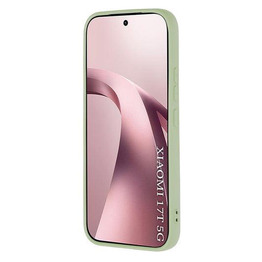 Custodia per Xiaomi 17T, Techsuit, SoftFlex, Verde Chiaro