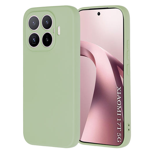 Custodia per Xiaomi 17T, Techsuit, SoftFlex, Verde Chiaro