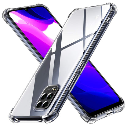 Custodia per Xiaomi Mi 10 Lite 5G, Techsuit, Shockproof Clear, Trasparente