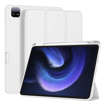 Custodia per Xiaomi Pad 6 / 6 Pro, Techsuit, Flex Trifold, Grigio