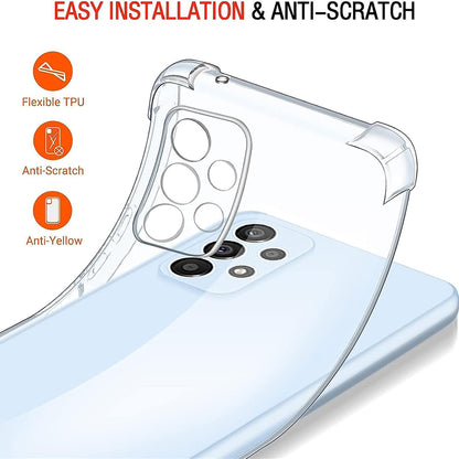 Case for Xiaomi Poco C40, Techsuit, Shockproof Clear, Transparent