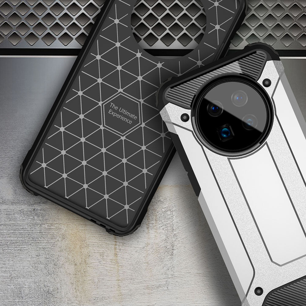 Custodia per Xiaomi Poco C75 / Redmi 14C, Techsuit, Hybrid Armor, Nera
