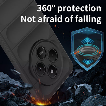 Custodia per Xiaomi Poco C75 / Redmi 14C, Techsuit, Magic Shield, Nera