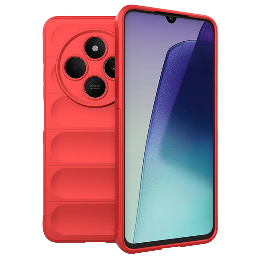 Custodia per Xiaomi Poco C75 / Redmi 14C, Techsuit, Magic Shield, Rossa