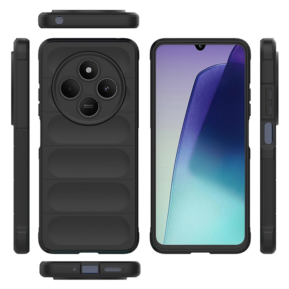 Custodia per Xiaomi Poco C75 / Redmi 14C, Techsuit, Magic Shield, Rossa