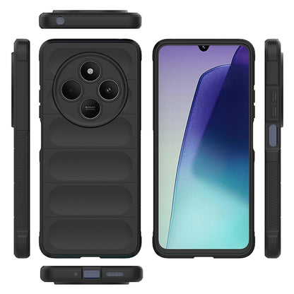 Custodia per Xiaomi Poco C75 / Redmi 14C, Techsuit, Magic Shield, Rossa