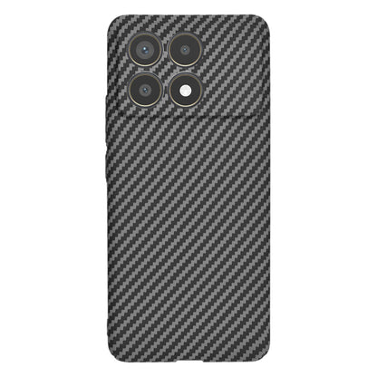 Custodia per Xiaomi Poco F6 Pro, Techsuit, Carbonite FiberShell, Nera