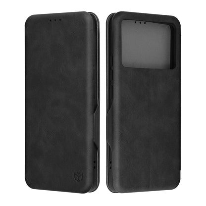 Custodia per Xiaomi Poco F6 Pro, Techsuit, Safe Wallet Plus, Nera