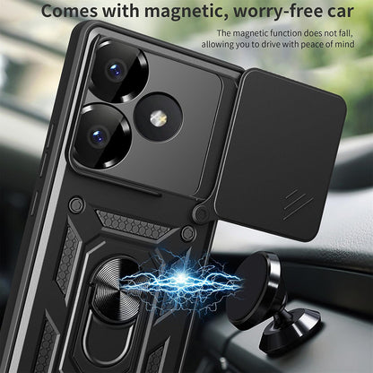 Case for Xiaomi Poco F6, Techsuit, CamShield, Black
