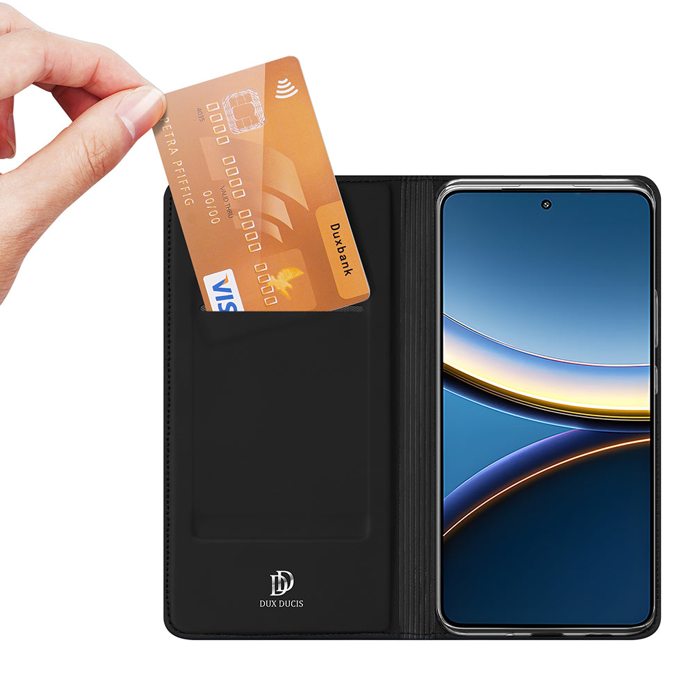 Custodia per Xiaomi Poco F7 Pro, DUX DUCIS, Skin Pro, Nera