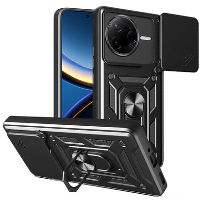 Custodia per Xiaomi Poco F7 Pro, Techsuit, CamShield, Nera