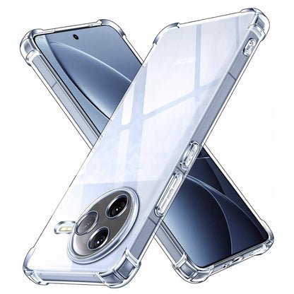 Custodia per Xiaomi Poco F7 Pro, Techsuit, Shockproof Clear, Trasparente