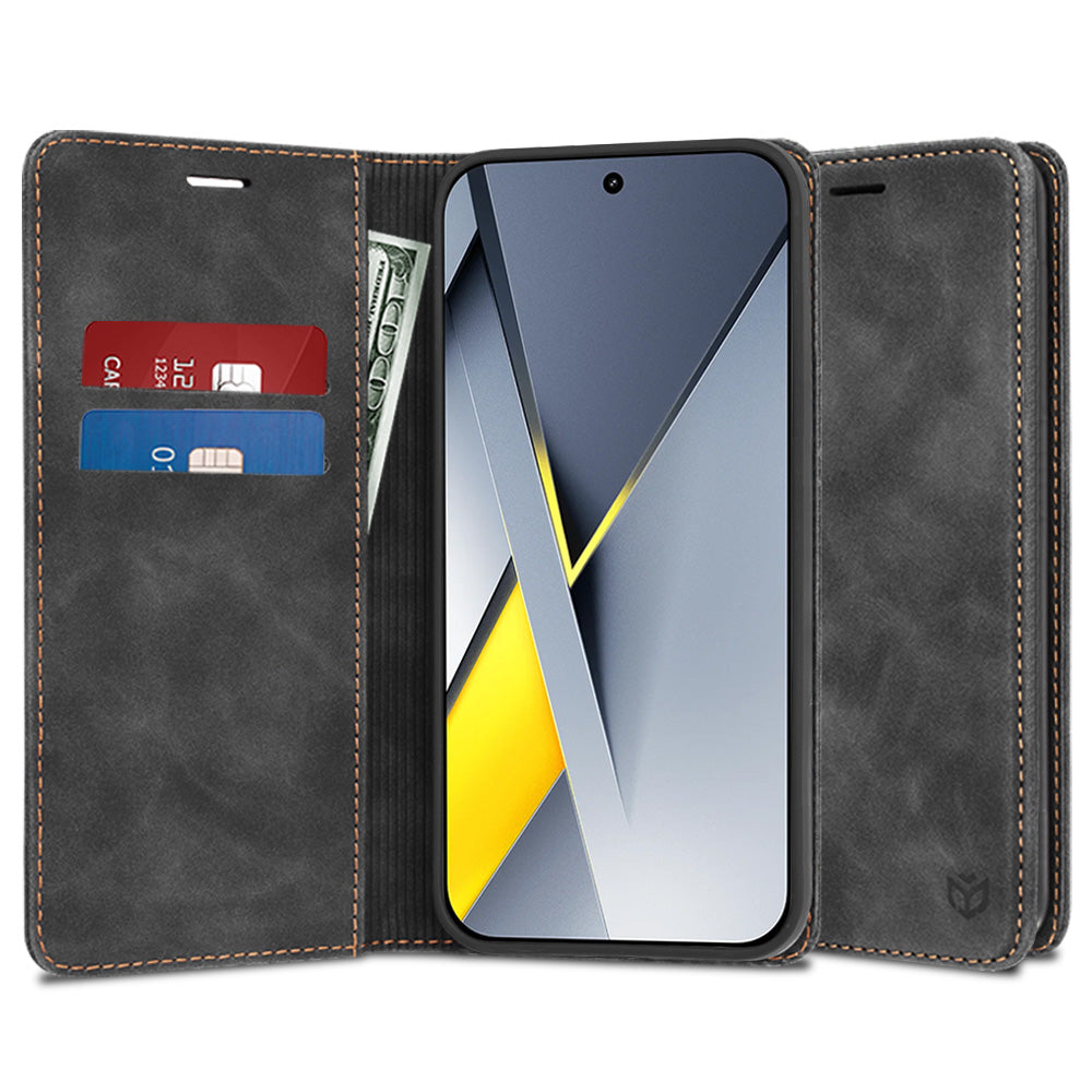 Custodia per Xiaomi Poco F8 Pro, Techsuit, Confy, Nera