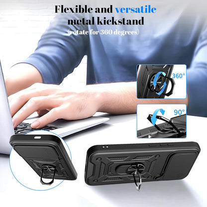 Custodia per Xiaomi Poco F8 Ultra, Techsuit, CamShield, Nera