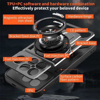 Custodia per Xiaomi Poco F8 Ultra, Techsuit, RuggedCam, Blu