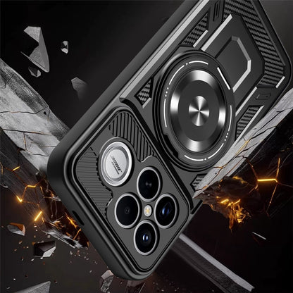 Custodia per Xiaomi Poco F8 Ultra, Techsuit, RuggedCam, Blu