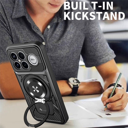 Custodia per Xiaomi Poco F8 Ultra, Techsuit, RuggedCam, Nera