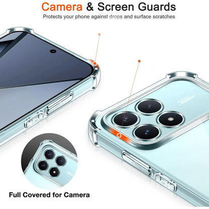 Custodia per Xiaomi Poco F8 Ultra, Techsuit, Shockproof Clear, Trasparente