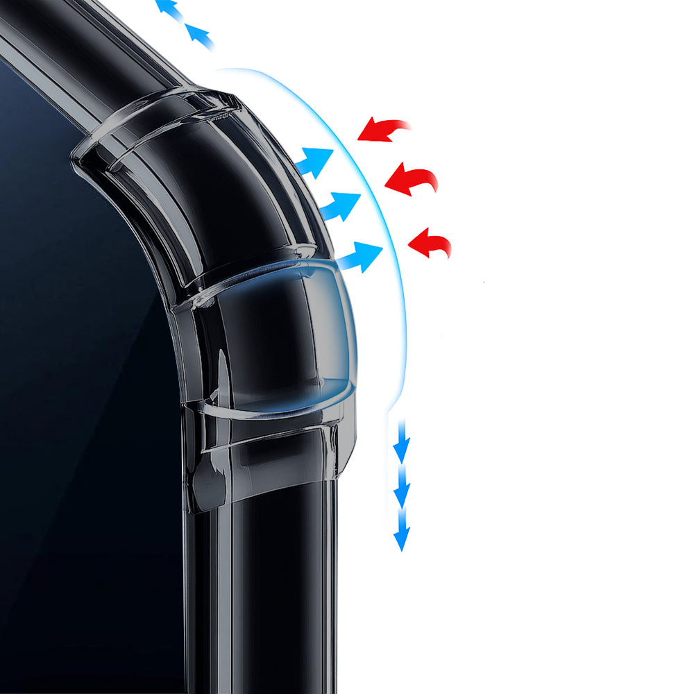 Custodia per Xiaomi Poco F8 Ultra, Techsuit, Shockproof Clear, Trasparente