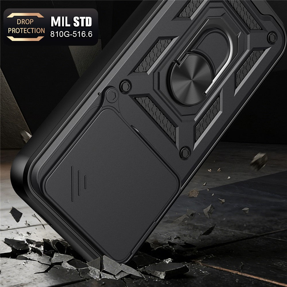 Custodia per Xiaomi Poco F9 Pro, Techsuit, CamShield, Nera