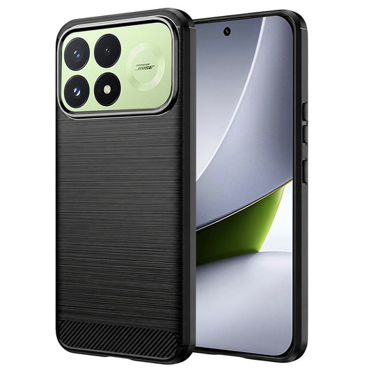 Custodia per Xiaomi Poco F9 Pro, Techsuit, Carbonio, Nera