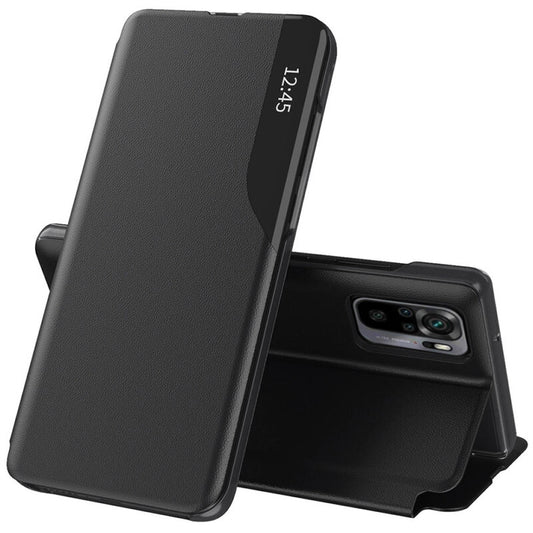 Custodia per Xiaomi Poco M5s / Redmi Note 10S / Note 10, Techsuit, eFold, Nera