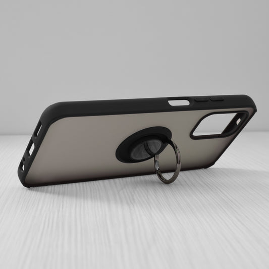 Custodia per Xiaomi Poco M5s / Redmi Note 10S / Note 10, Techsuit, Glinth, Nera