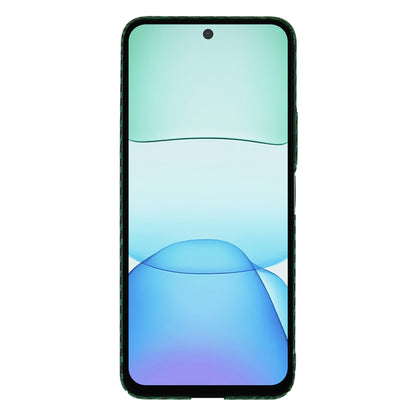 Custodia per Xiaomi Poco M6 4G / Redmi 13, Techsuit, Carbonite FiberShell, Verde