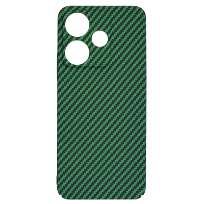 Custodia per Xiaomi Poco M6 4G / Redmi 13, Techsuit, Carbonite FiberShell, Verde