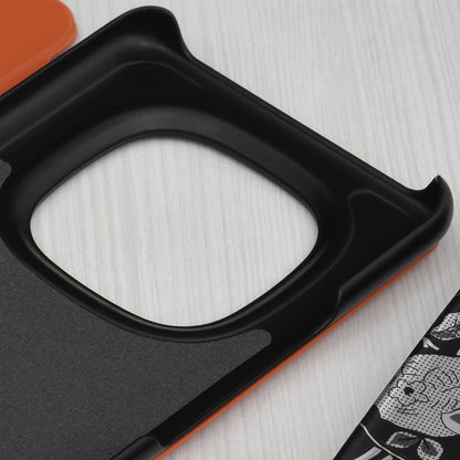 Custodia per Xiaomi Poco M8 Pro / Redmi Note 15 Pro+ 5G, Techsuit, eFold, Arancione