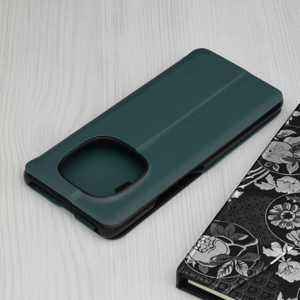 Custodia per Xiaomi Poco M8 Pro / Redmi Note 15 Pro+ 5G, Techsuit, eFold, Verde Scuro