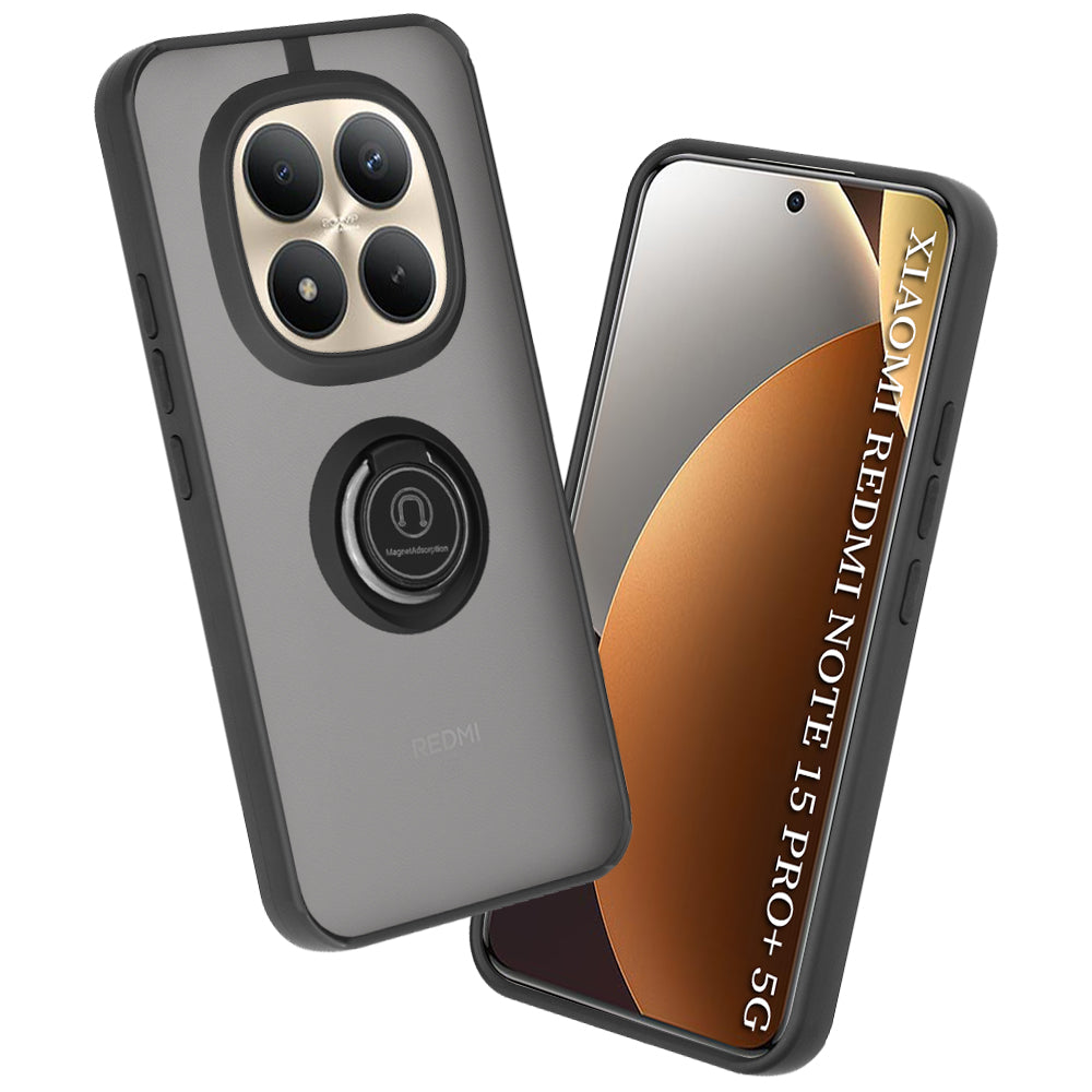 Custodia per Xiaomi Poco M8 Pro / Redmi Note 15 Pro+ 5G, Techsuit, Glinth, Nera