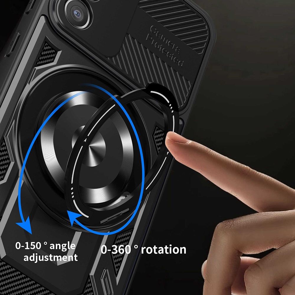 Custodia per Xiaomi Poco M8 Pro / Redmi Note 15 Pro+ 5G, Techsuit, RuggedCam, Viola