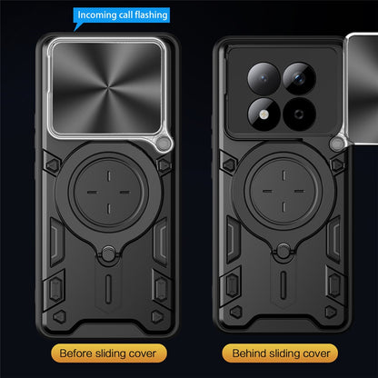 Custodia per Xiaomi Poco M8 / Redmi Note 15 5G / Note 15 4G, Techsuit, CamGuard Pro, Blu