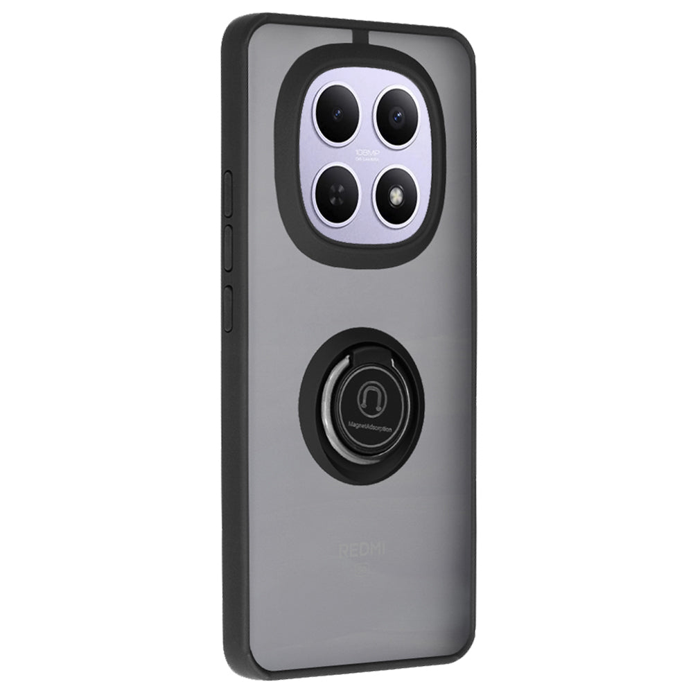 Custodia per Xiaomi Poco M8 / Redmi Note 15 5G / Note 15 4G, Techsuit, Glinth, Nera