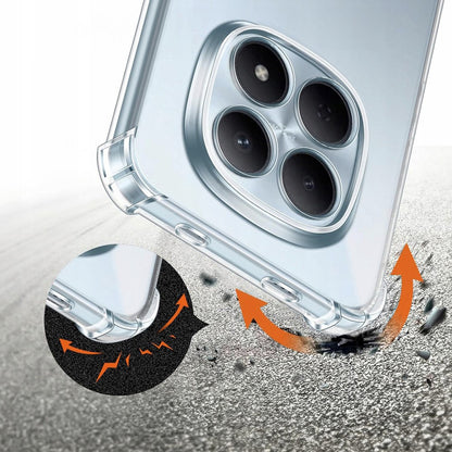 Custodia per Xiaomi Poco M8 / Redmi Note 15 5G / Note 15 4G, Techsuit, Shockproof Clear, Trasparente