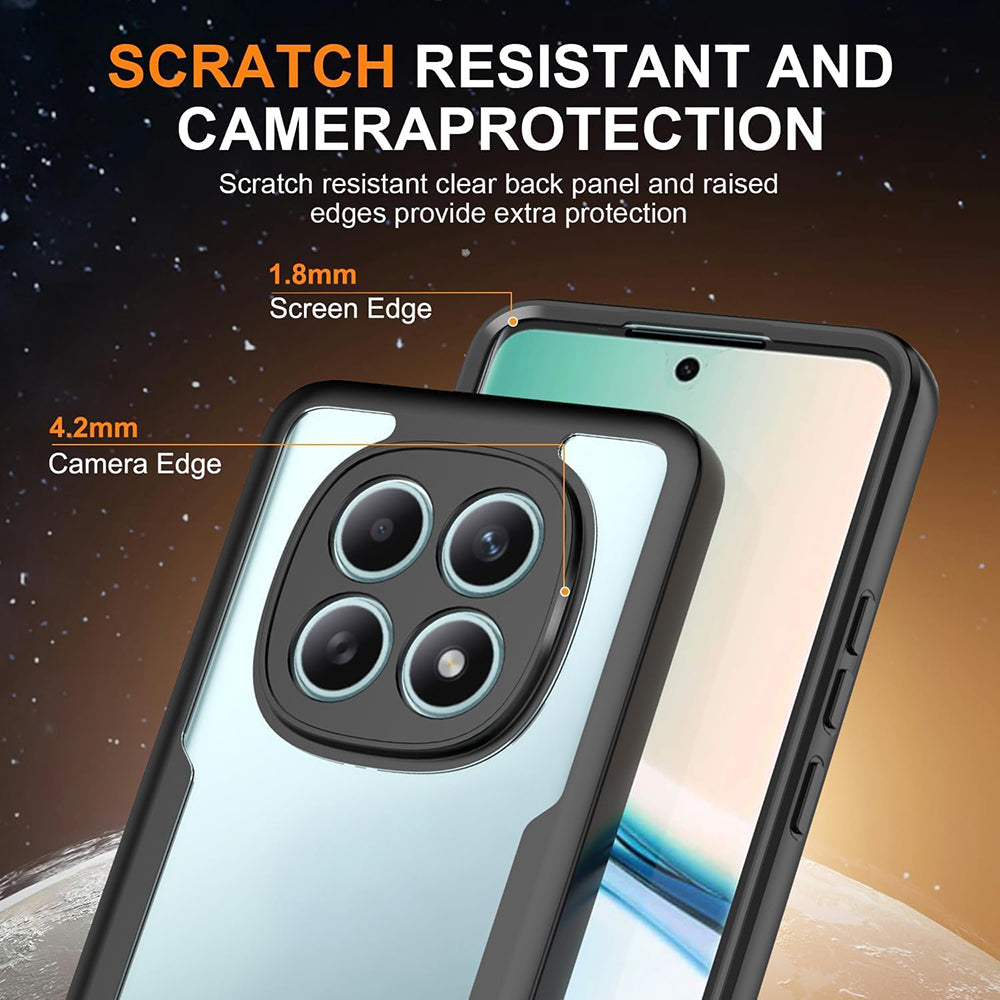 Custodia per Xiaomi Poco M8 / Redmi Note 15 5G, Techsuit, ColorVerse 360, Nera