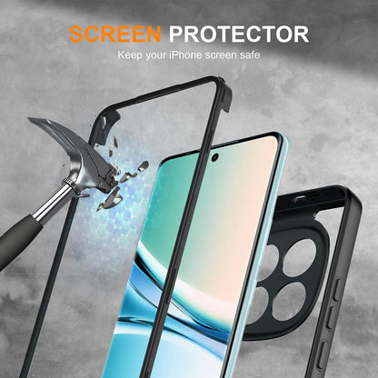 Custodia per Xiaomi Poco M8 / Redmi Note 15 5G, Techsuit, ColorVerse 360, Nera