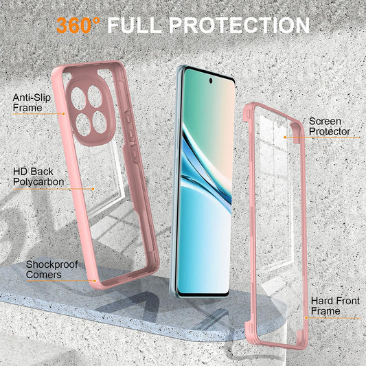 Custodia per Xiaomi Poco M8 / Redmi Note 15 5G, Techsuit, ColorVerse 360, Rosa