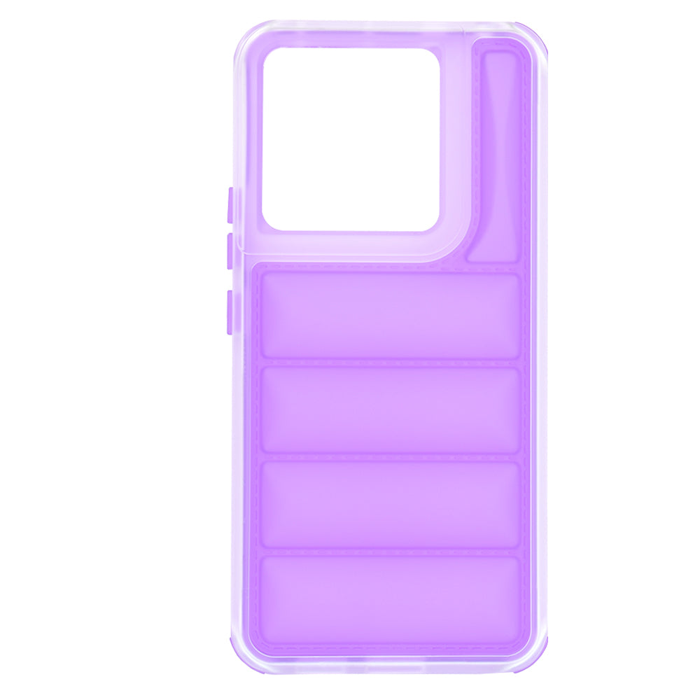 Custodia per Xiaomi Poco X6 / Note 13 Pro 5G, Techsuit, Wave Shield, Viola